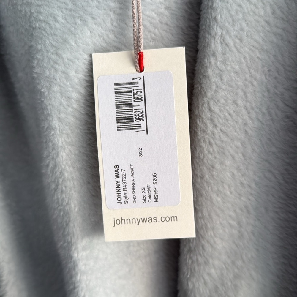 Johnny Was ONO SHERPA JACKET, size XS - Picture 9 of 9